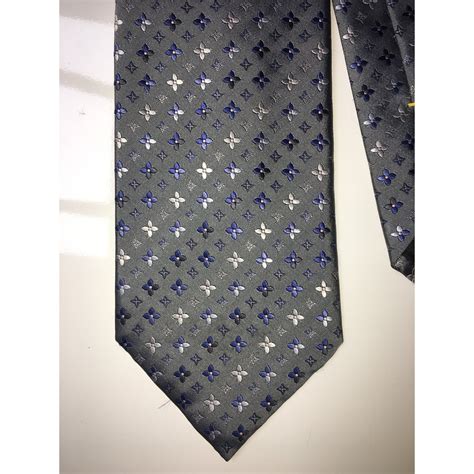 cravatte lv|LOUIS VUITTON Tie Neck Tie Silk Sky Blue Cravate LV 2.8 .